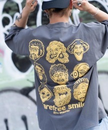 7.4oz carefree smile ビッグTee