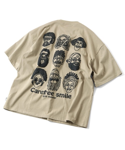 7.4oz carefree smile ビッグTee | ジムマスター（gym master