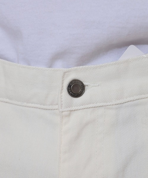 FUNALIVE(ファンアライブ)の「White stretch denim pants / ホワイトストレッチデニム5Pパンツ unisex(デニムパンツ・メンズ・ホワイト・XL/M/XS/L)」の9枚目の写真
