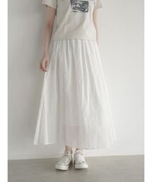 FIKA.（フィーカ）の「Square dot gathered skirt（スカート）」