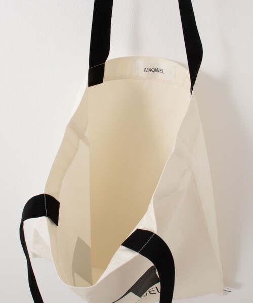 NOLLEY’S(ノーリーズ)の「【MAQWEL/マクウェル】TOTE BAG(トートバッグ・レディース・キナリ・FREE)」の14枚目の写真