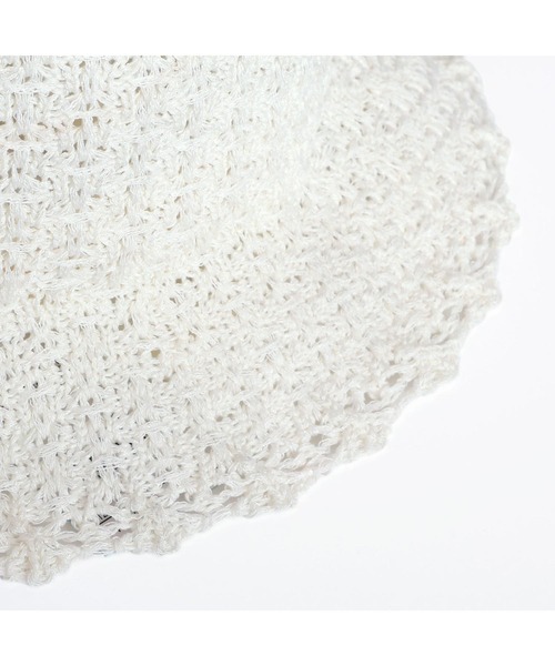 JENNI(ジェニィ)の「リボン付きサマーバケットハット(ハット・キッズ・ブラック/オフホワイト・54cm/56cm)」の19枚目の写真