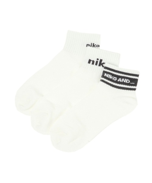 オリジナル3SETミドルソックス（ソックス/靴下）｜niko and