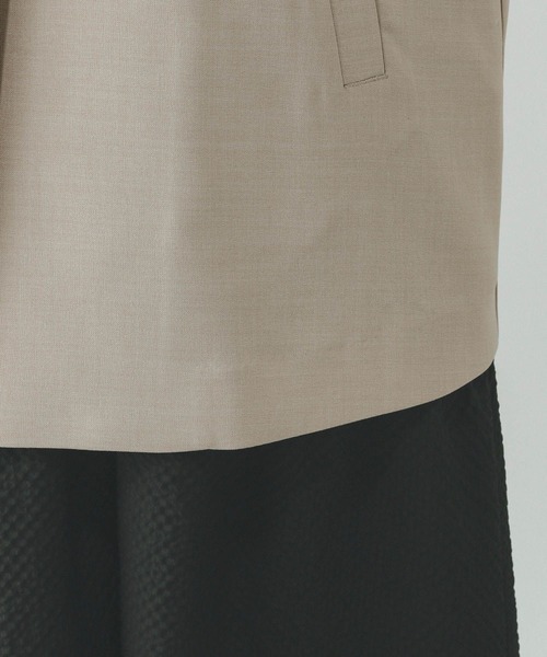 GLOBAL WORK(グローバルワーク)の「お手入れラクラクSET UPジレ/290020(ベスト・レディース・ブラック/ベージュ系その他7/ライトベージュ・SHORT/REGULAR)」の15枚目の写真