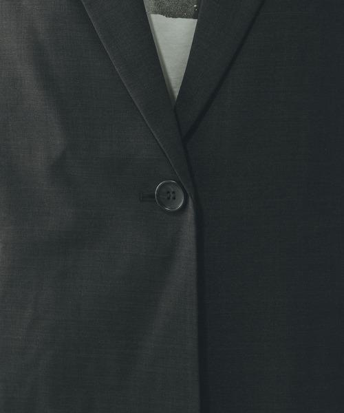 GLOBAL WORK(グローバルワーク)の「お手入れラクラクSET UPジレ/290020(ベスト・レディース・ブラック/ベージュ系その他7/ライトベージュ・SHORT/REGULAR)」の9枚目の写真