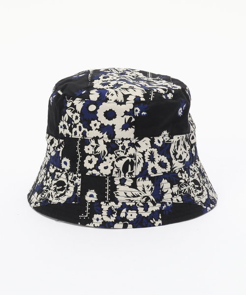 NOMA t.d.（ノーマティーディー）の「NOMA t.d.(ノーマ ティーディー) DYG Patchwork ハット（キャップ・メンズ・ブラック・FREE）」の2枚目の写真