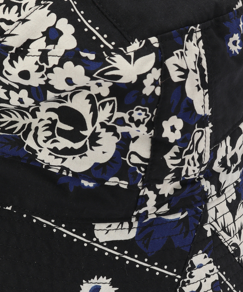 NOMA t.d.（ノーマティーディー）の「NOMA t.d.(ノーマ ティーディー) DYG Patchwork ハット（キャップ・メンズ・ブラック・FREE）」の4枚目の写真