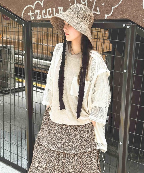 niko and... ［MODE NORM CORE］メッシュルーズパーカー♪ niko and（ニコアンド）の「【MODE NORM CORE】メッシュ