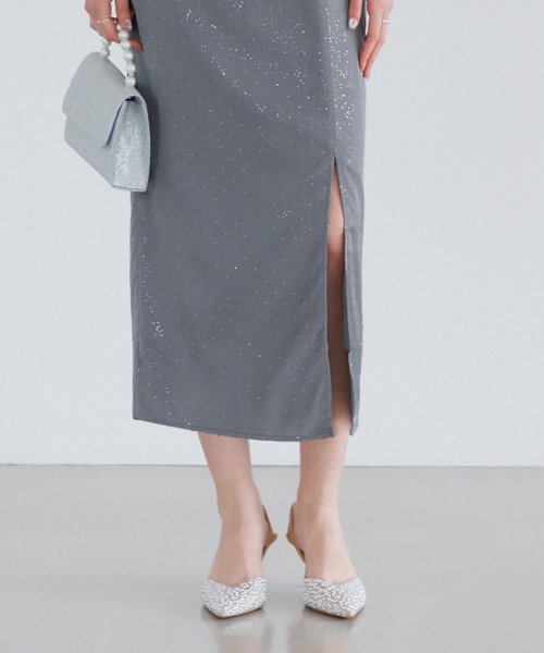 セール】【LEJA】チュールフラワーモチーフドットストーンI