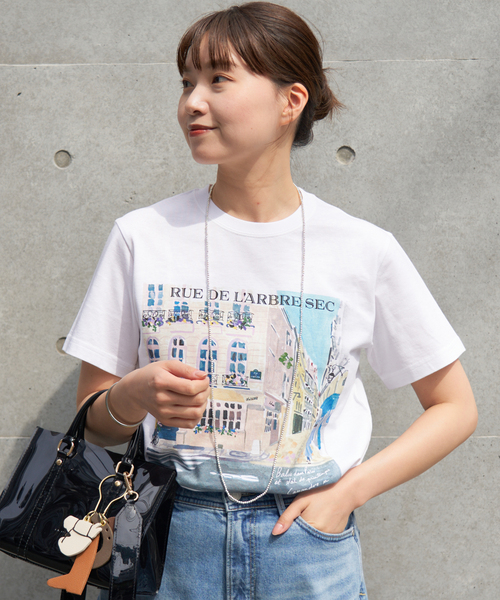 最新発見 Cassandre×IENA アートTシャツ（Tシャツ/カットソー）｜IENA トップス