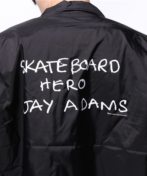 Mark Gonzales（マーク・ゴンザレス）の「【Mark Gonzales】コーチジャケット（ブルゾン・メンズ・ネイビー/ブラック・SMALL/LARGE/MEDIUM）」の10枚目の写真