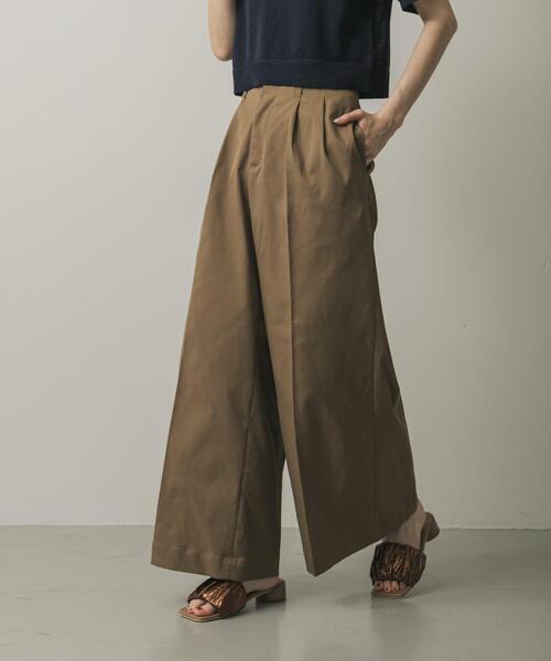 SENSE OF PLACE by URBAN RESEARCH（センスオブプレイスバイアーバンリサーチ）の「バギーチノパンツ（その他パンツ・レディース・ネイビー/ベージュ/アイボリー・SMALL/MEDIUM）」の19枚目の写真