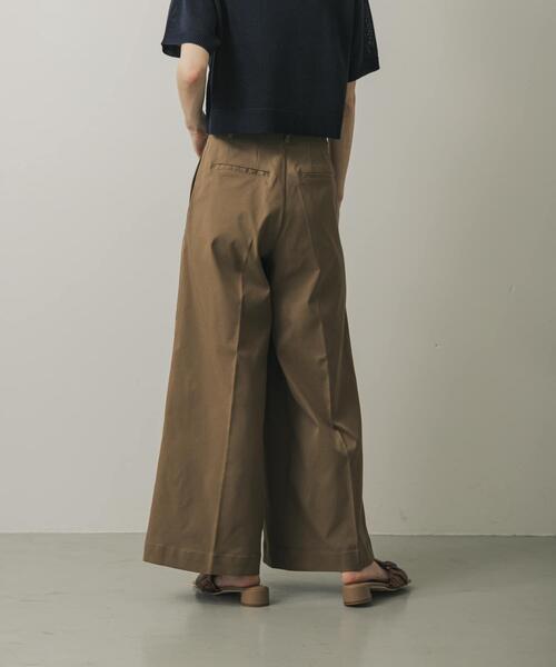 SENSE OF PLACE by URBAN RESEARCH（センスオブプレイスバイアーバンリサーチ）の「バギーチノパンツ（その他パンツ・レディース・ネイビー/ベージュ/アイボリー・SMALL/MEDIUM）」の20枚目の写真