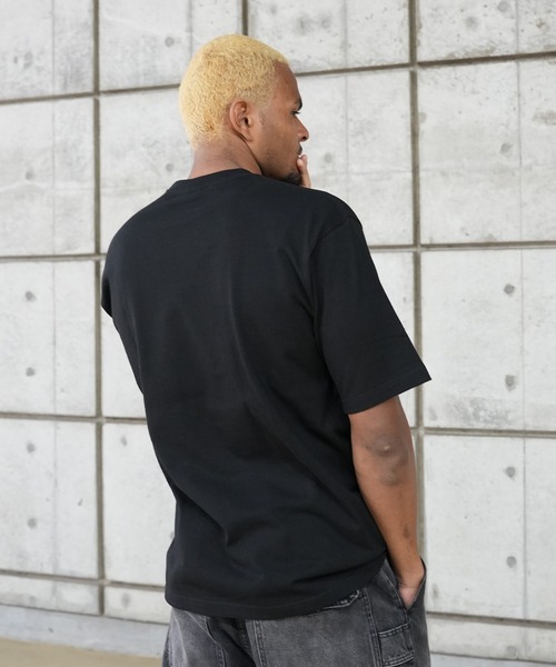 BASIS(ベイシス)の「SANDER LAND 8.1oz 無地 USコットン 半袖Tシャツ(Tシャツ/カットソー・メンズ・ホワイト/ブラック・MEDIUM/LARGE/X-LARGE)」の3枚目の写真