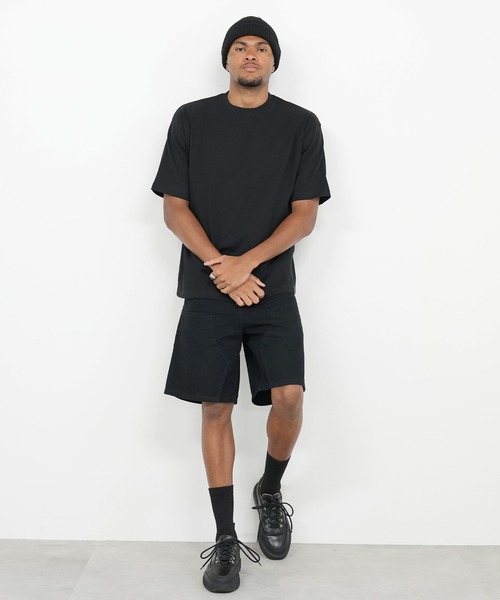 BASIS(ベイシス)の「SANDER LAND 8.1oz 無地 USコットン 半袖Tシャツ(Tシャツ/カットソー・メンズ・ホワイト/ブラック・MEDIUM/LARGE/X-LARGE)」の13枚目の写真