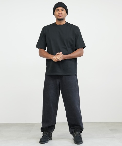 BASIS(ベイシス)の「SANDER LAND 8.1oz 無地 USコットン 半袖Tシャツ(Tシャツ/カットソー・メンズ・ホワイト/ブラック・MEDIUM/LARGE/X-LARGE)」の21枚目の写真