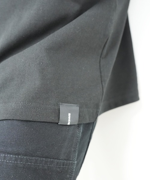 BASIS(ベイシス)の「SANDER LAND 8.1oz 無地 USコットン 半袖Tシャツ(Tシャツ/カットソー・メンズ・ホワイト/ブラック・MEDIUM/LARGE/X-LARGE)」の22枚目の写真