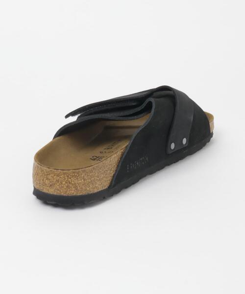 BIRKENSTOCK(ビルケンシュトック)の「BIRKENSTOCK KYOTO BLACK (regular)(サンダル・メンズ・ブラック・40/42/43)」の4枚目の写真
