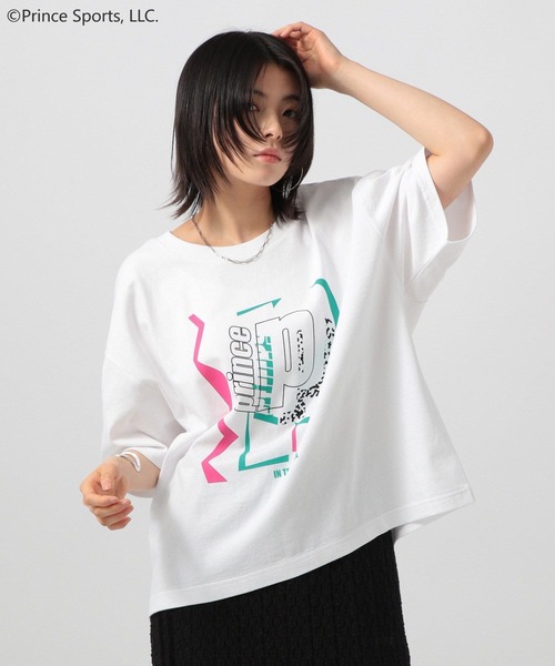 PRINCE(プリンス)の「【Prince(プリンス)】別注グラフィックTシャツ(Tシャツ/カットソー・レディース・ブラック/オフホワイト/グリーン・FREE)」の5枚目の写真