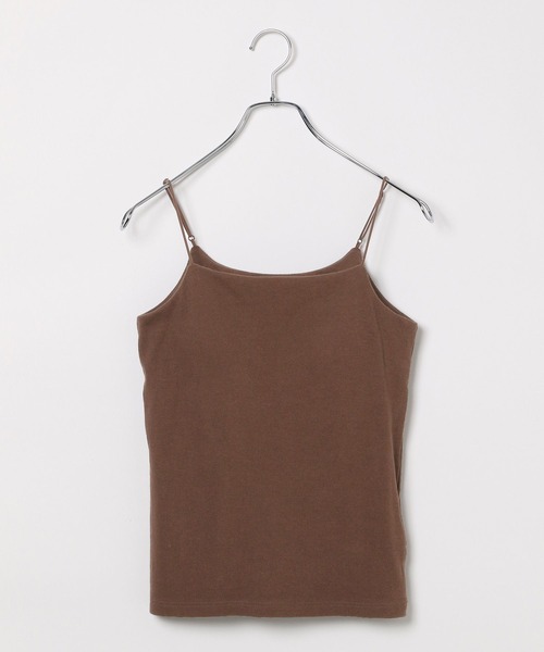 LEPSIM（レプシィム）の「カップ付き華奢紐キャミ　497163（キャミソール・レディース・アイボリー/ブラック/ブラウン・LARGE/MEDIUM）」の17枚目の写真