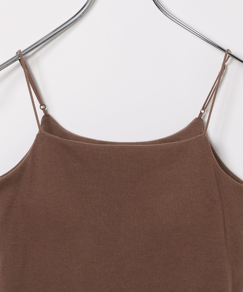 LEPSIM（レプシィム）の「カップ付き華奢紐キャミ　497163（キャミソール・レディース・アイボリー/ブラック/ブラウン・LARGE/MEDIUM）」の19枚目の写真