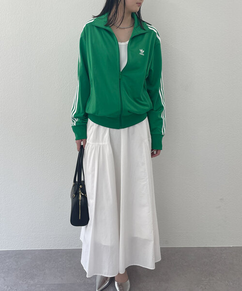 LOUNGEDRESS（ラウンジドレス）の「【adidas /アディダス】ファイヤーバード トラックトップ（その他アウター・レディース・グリーン・MEDIUM）」の2枚目の写真