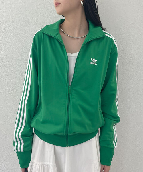 LOUNGEDRESS（ラウンジドレス）の「【adidas /アディダス】ファイヤーバード トラックトップ（その他アウター・レディース・グリーン・MEDIUM）」の8枚目の写真