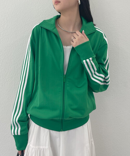 LOUNGEDRESS（ラウンジドレス）の「【adidas /アディダス】ファイヤーバード トラックトップ（その他アウター・レディース・グリーン・MEDIUM）」の10枚目の写真