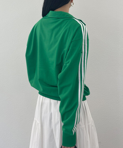 LOUNGEDRESS（ラウンジドレス）の「【adidas /アディダス】ファイヤーバード トラックトップ（その他アウター・レディース・グリーン・MEDIUM）」の12枚目の写真