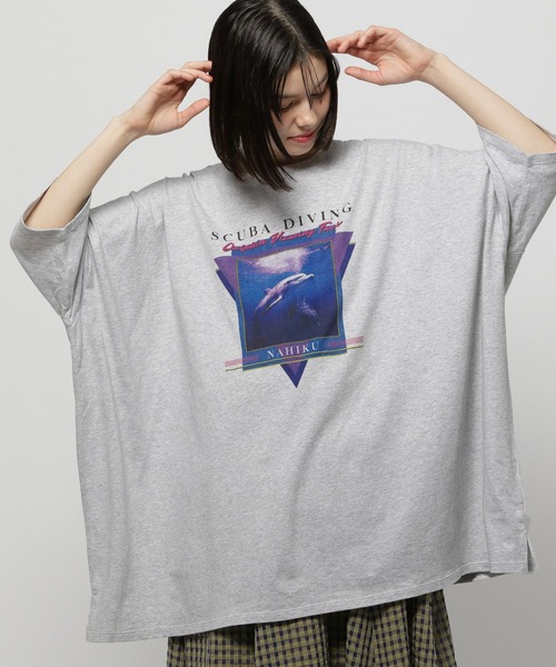 セール】イルカアソートBIGTシャツ（Tシャツ/カットソー）｜niko
