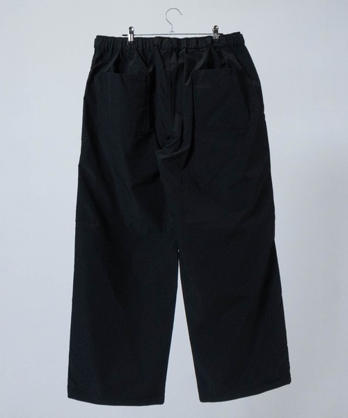 JOHN'S CLOSET（ジョンズクローゼット）の「【3】ストレッチリップストップ ベイカークライミング ワイドパンツ 【セットアップ展開】（チノパンツ・メンズ・ブラック/カーキ・MEDIUM/LARGE/X-LARGE）」の17枚目の写真
