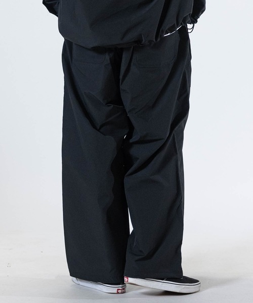 JOHN'S CLOSET（ジョンズクローゼット）の「【3】ストレッチリップストップ ベイカークライミング ワイドパンツ 【セットアップ展開】（チノパンツ・メンズ・ブラック/カーキ・MEDIUM/LARGE/X-LARGE）」の5枚目の写真