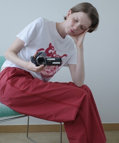 COTTON DRAWSTRING PANTS