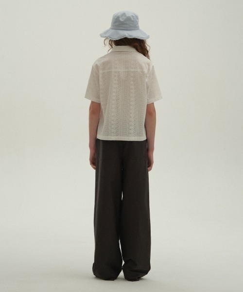 clor（クロル）の「COTTON DRAWSTRING PANTS（その他パンツ・レディース・ベージュ/ホワイト/レッド/ブラック・S/M）」の8枚目の写真
