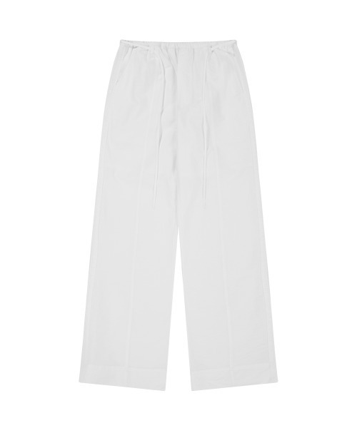 clor（クロル）の「COTTON DRAWSTRING PANTS（その他パンツ・レディース・ベージュ/ホワイト/レッド/ブラック・S/M）」の5枚目の写真