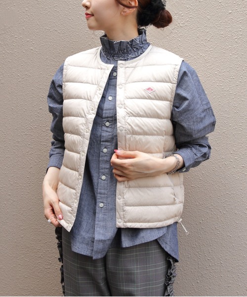 DANTON（ダントン）｜ダウンベスト（ベージュ系）一覧 - WEAR