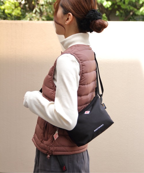 DANTON（ダントン）の「DANTON/ダントン　インナーダウンクルーネックベスト　INNERDOWN CREWNECK VEST　DT-A0002 RRT（ダウンベスト・レディース・スモークピンク/ブラック/ナチュラル・M/S）」の6枚目の写真