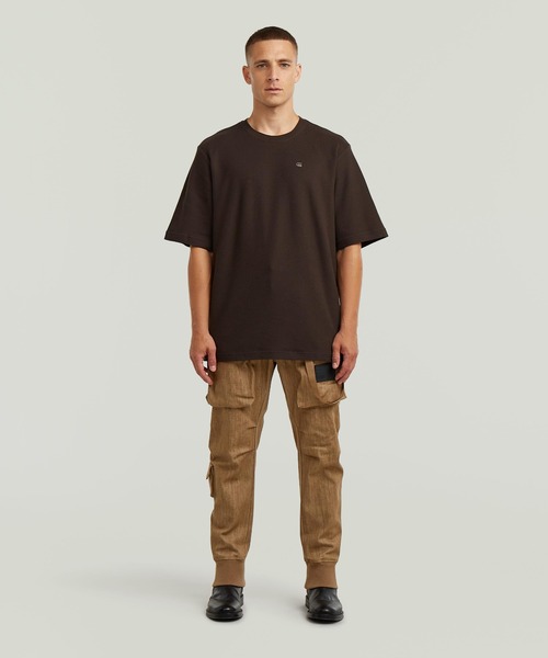 G-STAR(ジースター)の「E RELAXED TAPERED CARGO/ワイドリラックスカラーデニムカーゴパンツ(カーゴパンツ・メンズ・ブラウン系その他・32inch/30inch/28inch/34inch/36inch/31inch/29inch/27inch/33inch)」の3枚目の写真