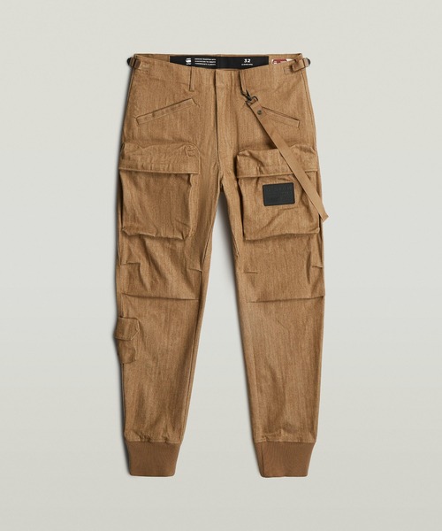 G-STAR(ジースター)の「E RELAXED TAPERED CARGO/ワイドリラックスカラーデニムカーゴパンツ(カーゴパンツ・メンズ・ブラウン系その他・32inch/30inch/28inch/34inch/36inch/31inch/29inch/27inch/33inch)」の6枚目の写真