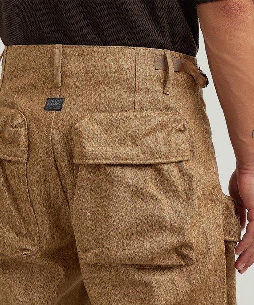 G-STAR(ジースター)の「E RELAXED TAPERED CARGO/ワイドリラックスカラーデニムカーゴパンツ(カーゴパンツ・メンズ・ブラウン系その他・32inch/30inch/28inch/34inch/36inch/31inch/29inch/27inch/33inch)」の5枚目の写真
