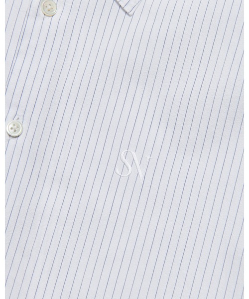 SOPHNET.（ソフネット）の「VOILE WASHER REGULAR-FIT SHIRT（シャツ/ブラウス・メンズ・ホワイト/ネイビー・2/3/4/1/5）」の7枚目の写真