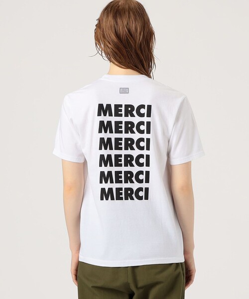 TANGTANG(タンタン)の「TANGTANG MERCI Tシャツ(Tシャツ/カットソー・レディース・ホワイト・S)」の10枚目の写真