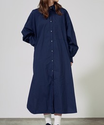 c/est/シーエ LOSS シャツワンピース 秋物 秋服 2026年秋冬