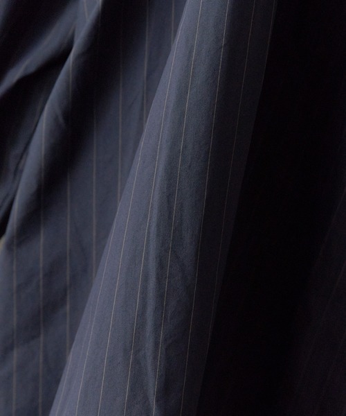 c/est(シーエ)の「c/est/シーエ LOSS シャツワンピース 秋物 秋服 2026年秋冬(シャツワンピース・レディース・ネイビー/オフホワイト/ブルー・FREE)」の6枚目の写真