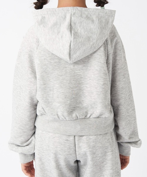 FILA（フィラ）の「FILAショート丈フード付きスウェット（スウェット・キッズ・杢グレー/ブラック・130/150/140/160/170）」の9枚目の写真