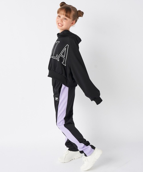 FILA（フィラ）の「FILAショート丈フード付きスウェット（スウェット・キッズ・杢グレー/ブラック・130/150/140/160/170）」の18枚目の写真