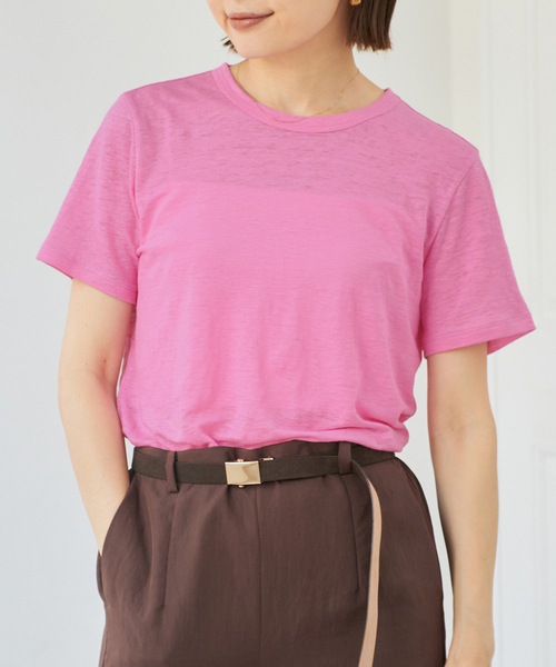 セール】リネンTシャツ（Tシャツ/カットソー）｜IENA（イエナ）の