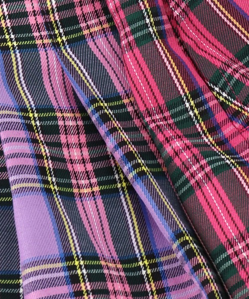 ANAP kids(アナップキッズ)の「チェック柄プリーツ風キュロット(その他パンツ・キッズ・ライトピンク/ラベンダー/パープル・110cm/120cm/130cm)」の18枚目の写真