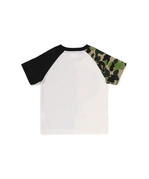 A BATHING APE（アベイシングエイプ）の「ABC CAMO SHARK MILO TEE（Tシャツ/カットソー・キッズ・ピンク/グリーン/ブルー・110/140/130/120/90/100）」の4枚目の写真