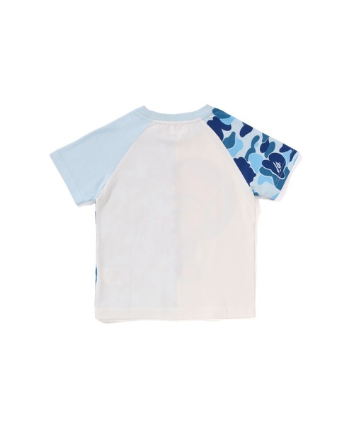A BATHING APE（アベイシングエイプ）の「ABC CAMO SHARK MILO TEE（Tシャツ/カットソー・キッズ・ピンク/グリーン/ブルー・110/140/130/120/90/100）」の5枚目の写真